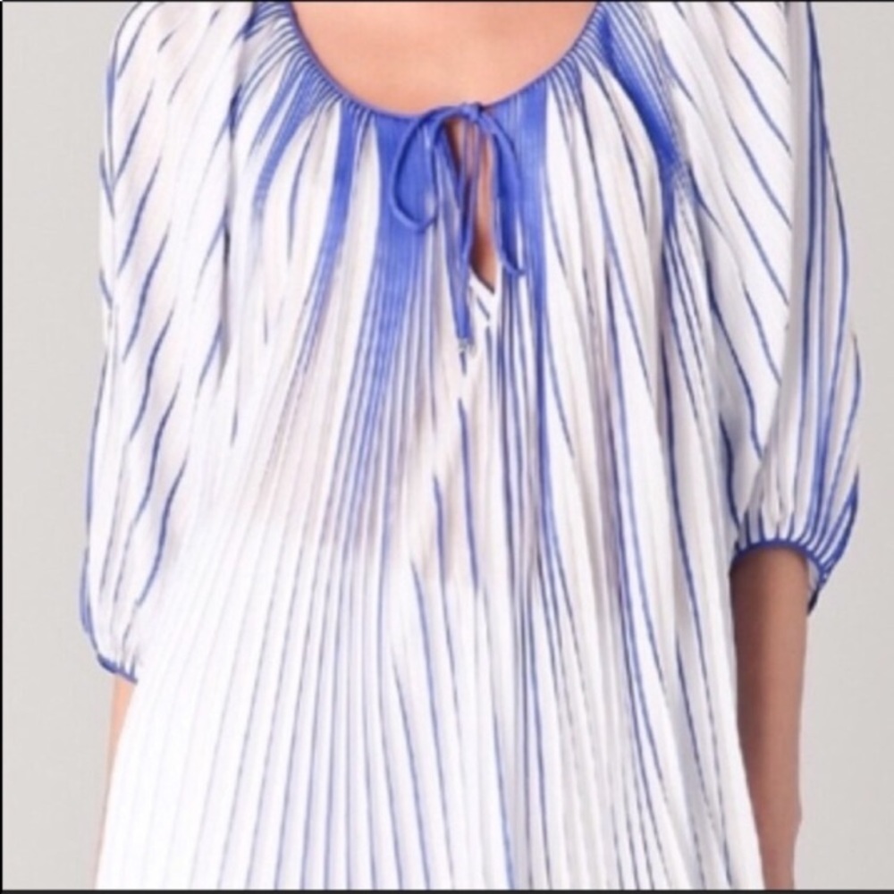 DVF Silk Keoni Blouse SZ 2